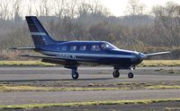 N866LP @ EGFH - Resident Malibu Mirage. - by Roger Winser