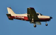 G-OXOM @ EGHH - Resident returning home - by John Coates
