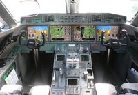 N288WR @ ORL - G650 cockpit - by Florida Metal
