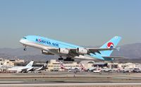 HL7628 @ KLAX - Airbus A380-861 - by Mark Pasqualino