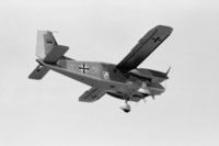 58 43 @ EHTW - Dornier Do28D-2 Skyservant of Luftwaffe JaboG 36 on approach to Twenthe air base, the Netherlands - by Van Propeller