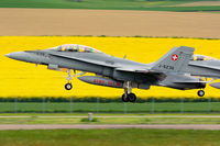 J-5236 @ LSMP - Double takeoff together with J-5007 in front of a very bright shining field of rapeseed (Brassica napus) flowers. - by Grimmi