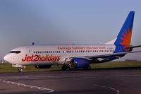 G-GDFU @ EGSH - Leaving Norwich following maintenance. - by keithnewsome