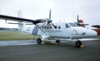 LN-BNS @ EGLF - At the 1984 Farnborough International Air Show. Scanned from slide. - by kenvidkid