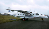 D-IBLQ @ EGLF - At the 1984 Farnborough International Air Show. Scanned from slide. - by kenvidkid