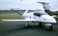 F-WDMT @ EGLF - At the 1984 Farnborough International Air Show. Scanned from slide. - by kenvidkid