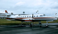 N3113H @ EGLF - At the 1984 Farnborough International Air Show. Scanned from slide. - by kenvidkid