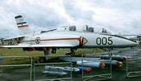 23005 @ EGLF - At the 1984 Farnborough International Air Show. Scanned from slide. - by kenvidkid