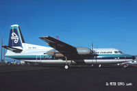 ZK-BXI @ NZCH - Air New Zealand Ltd., Auckland  Sep1982 - by Peter Lewis