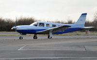 G-RIGH @ EGFH - Visiting Saratoga. - by Roger Winser