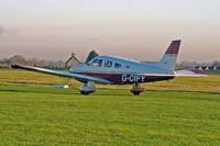 G-CIFY @ EGBP - Cherokee Archer III, Turweston Buckinghamshire based, previously N9256J, N115RT, G-GFPA, OO-JAI, seen parked up.