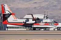 N386AC @ KBOI - Landing roll out on RWY 10L. - by Gerald Howard