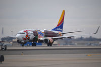 N918WN @ KBOI - Take off roll on RWY 10L. - by Gerald Howard