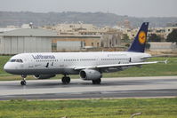 D-AIRR @ LMML - A321 D-AIRR Lufthansa sporting special scheme. - by Raymond Zammit