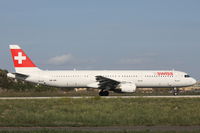 HB-IOK @ LMML - A321 HB-IOK Swiss - by Raymond Zammit
