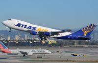 N409MC @ KLAX - Atlas B744F departing. - by FerryPNL