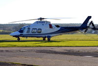 G-PBWR @ EGTF - Agusta A-109S Grand at Fairoaks. Ex N35AG - by moxy