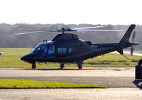 G-ZIPE @ EGTF - Agusta A-109E Power about to depart Fairoaks. - by moxy
