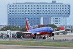 N443WN @ DAL - Arriving at Dallas Love Field - by Zane Adams