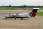 G-BRYU @ EGCC - Taken through tinted glass - by Keith Sowter