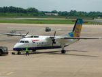 G-BRYV @ EGCC - Taken through tinted glass - by Keith Sowter