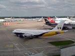 G-MONR @ EGCC - Taken from Car Park roof