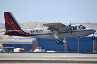 N4438 @ KBOI - Landing RWY 28R. At BOI to take passengers north to the Idaho back country for rafting trips.