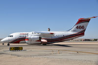 C-GVFT @ KBOI - Taxing to RWY 28R. Aircraft is a 1994 BAe Avro RJ85, c/n E2253. - by Gerald Howard