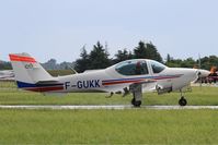 F-GUKK @ LFOA - Grob G-120A-F, Taxiing to parking area, Avord Air Base 702 (LFOA) Open day 2016 - by Yves-Q