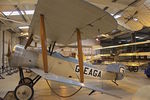 G-EAGA @ EGTH - 1990 Sopwith Dove Replica, c/n: 3004/1 in the Shuttleworth Collection - by Terry Fletcher