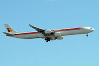 EC-IZY @ EGLL - Airbus A340-642 [604] (Iberia) Home~G 23/05/2013 On approach 27L.