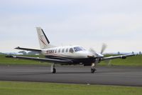 N700KV @ LFOA - Socata TBM-700, Taxiing to parking area, Avord Air Base 702 (LFOA) Open day 2016 - by Yves-Q