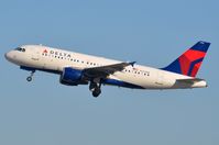 N370NB @ KLAX - Delta A319 starting its trip. - by FerryPNL