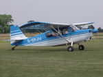 G-BRJW @ EGSV - Visiting aircraft