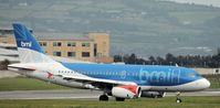 G-DBCK @ EGAC - BMI G-DBCK arriving at Belfast City from Heaathrow.