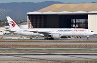 B-7349 @ KLAX - China Estern B773 taxying to its gate. - by FerryPNL