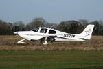 N321W @ EGSV - Touching down