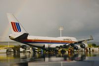N187UA @ KOAK - Oakland Airport - by Clayton Eddy