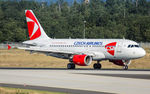 OK-NEM @ EDDF - decelerating after touchdown on runway 07L - by Friedrich Becker