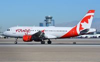 C-GBIJ @ KLAS - Rouge A319 landed in LAS - by FerryPNL