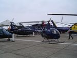 G-OSHL @ EGSU - Helitech Exibition