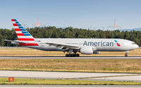 N784AN @ EDDF - decelerating after touchdown on runway 07L - by Friedrich Becker