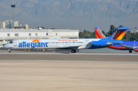 N421NV @ KLAS - MD83 during morning rush hour. - by FerryPNL