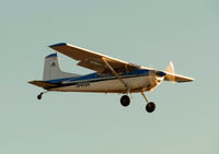 N411A @ KBOI - On final for RWY 10L. - by Gerald Howard