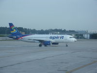 N608NK @ IAH - The Spirit A320 - by Christian Maurer