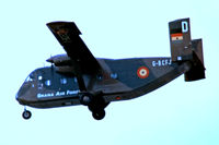 G-BCFJ @ EGLF - Short SC-7-3M-400 Skyvan [SH1931] (Short Bros Ltd/Ghana Air Force) Farnborough~G 08/09/1974. From a slide.