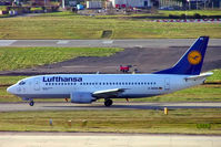 D-ABXN @ EGBB - Boeing 737-330 [23872] (Lufthansa) Birmingham Int'l~G 12/01/2005