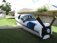 ZK-EHS - original fuselage - rest a play thing.
 
In childhood centre garden in south auckland - by magnaman