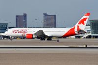 C-GHLA @ KLAS - Rouge B763 departure - by FerryPNL