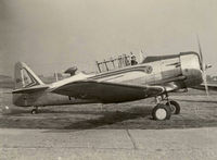 OO-JBR @ EBKT - At Wevelgem in 1965-1966. This is one of several T-6's named Skytypers. All aircraft were former Air France Training School. They performed skytyping by using five T-6's. - by A.De Craene